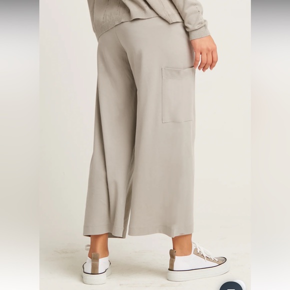 Planet By Lauren G Black Wide-Leg Pants - Picture 5 of 7